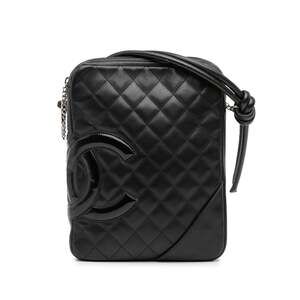 Cambon Crossbody Bag Quilted Leather #221316C17B